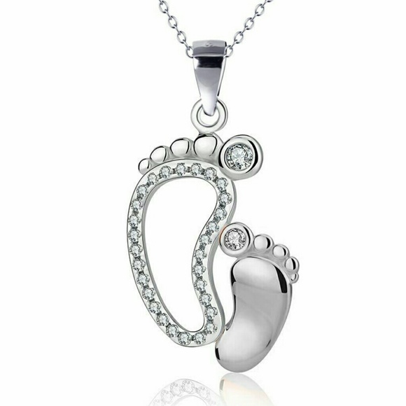 👣Footprint necklace - Picture 2 of 3